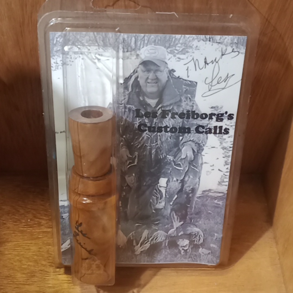 Autographed Custom Reed Duck Call - image 1